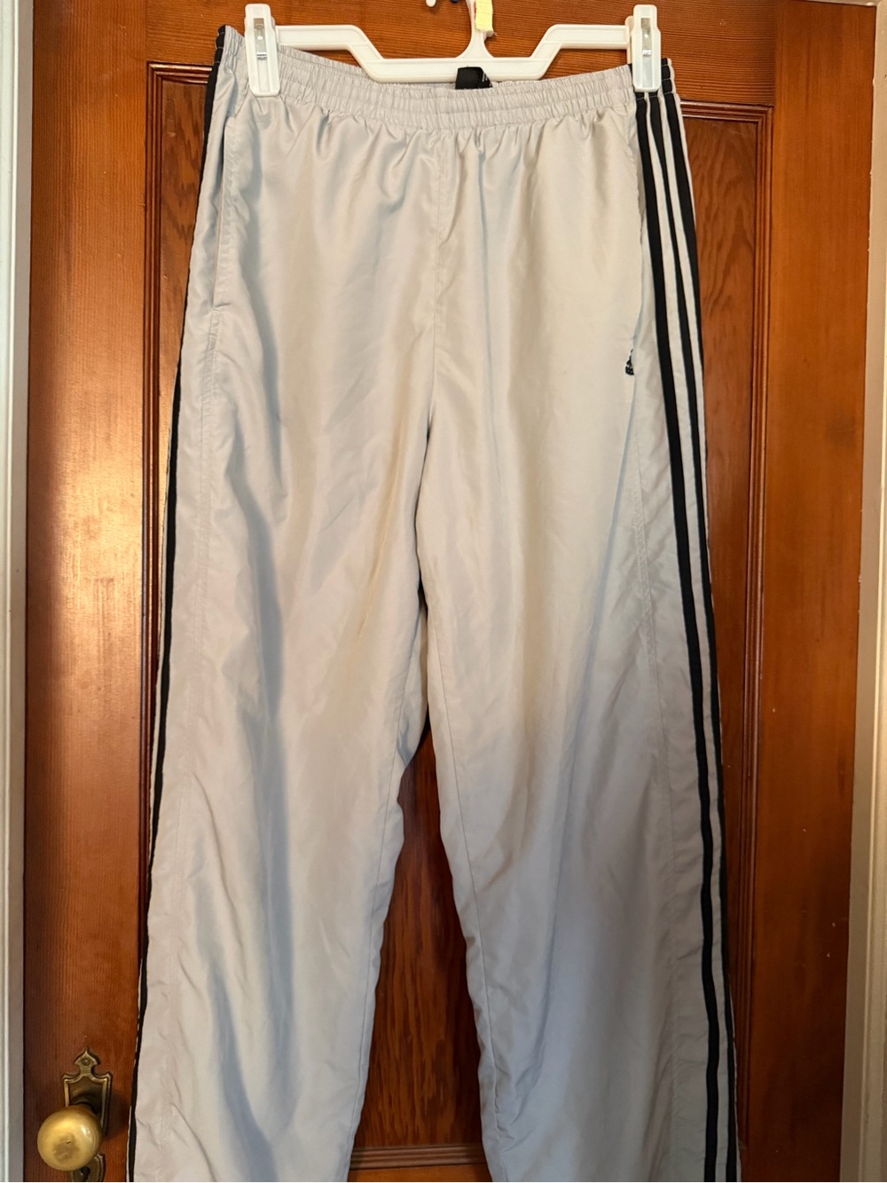adidas Men’s Light Gray Mesh Pullover